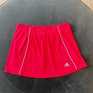 Adidas tennis skirt skort EUC hot pink medium